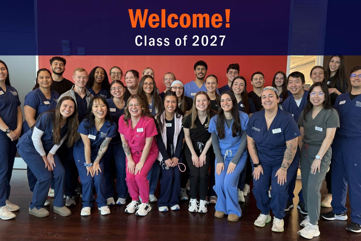 PA Program class of 2026 cohort group picture