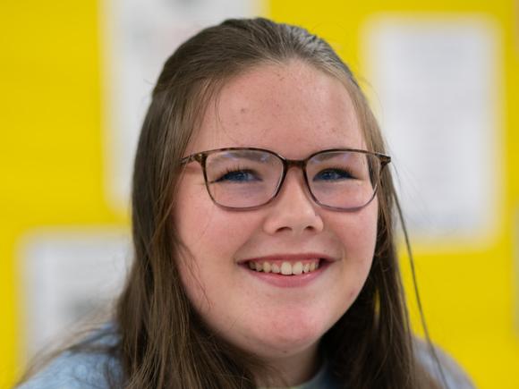 Student math tutor headshot.