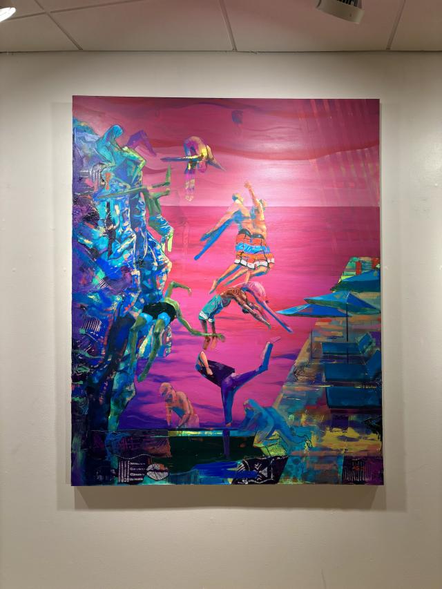 Art featured in the Root/Signal Exhibition in the Arno Maris Gallery.